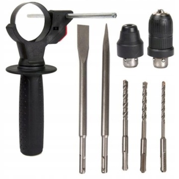 ПЕРСОНАЛЬНАЯ ДРЕЛЬ ДРЕЛЬ ДРЕЛЬ ПЕРФОРАТОР SDS+ ПРОЧНЫЙ НАБОР ЧЕХОЛ