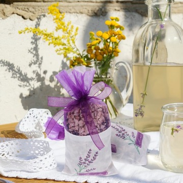 ПУСТЫЕ ЛАВАНДОВЫЕ ПАКЕТЫ ДЛЯ ОРГАНОВ 25 ШТ.