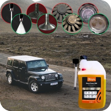 OILSYN Diesel Power DNA смазывает и очищает форсунки, VTG, DPF, EGR, цетановое число +5.