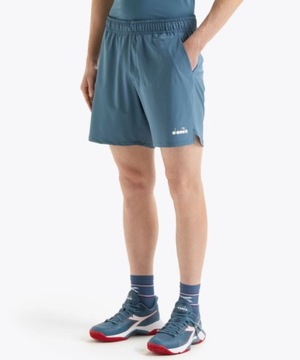 Теннисные шорты Diadora Shorts Icon 7 темно-синие r.L