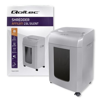 Qoltec Niszczarka AFFILATI 23L Silent Micro cut