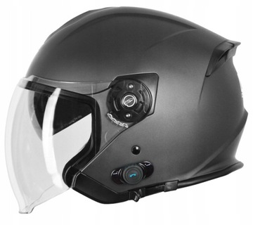 Kask ORIGINE PALIO 2.0 + BT SOLID titanium matt M