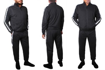 Мужской спортивный костюм SWEATSHIRT + COTTON PANTS серый 9106 XXL