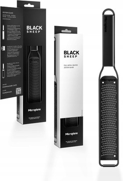Tarka Zester do Cytryn Sera Warzyw Czekolady Microplane Black Sheep