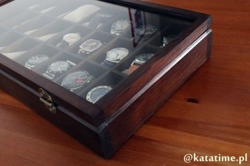 ДЕРЕВЯННАЯ КОРОБКА ДЛЯ 24 ЧАСОВ РУЧНОЙ РАБОТЫ