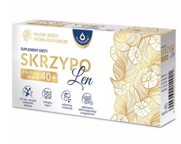 Skrzypolen z biotyną max 40+ 60kaps.