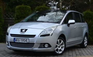 Peugeot 5008 I Minivan 1.6 THP 156KM 2011 Peugeot 5008 Peugeot 5008 1.6 THP Active 7os 1.6 Benzyna 156KM