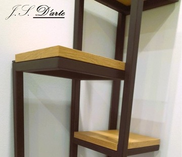 ПРОМЫШЛЕННАЯ ПОДСТАВКА ДЛЯ ЦВЕТОВ LOFT, 9 уровней, 2м, металл