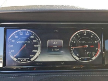 Mercedes Klasa S W222 2016 Mercedes-Benz Klasa S 65 Amg 2016 6.0 Benzyna 621KM, zdjęcie 9