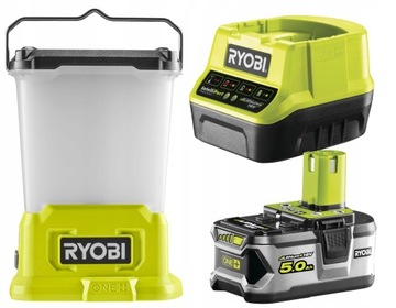 LAMPA LED BIWAKOWA LATARKA 850 Lm RYOBI RLL18 +5Ah