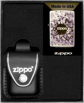Zestaw ZIPPO Zapalniczka CONCRETE HOLE prezentowy*nr3