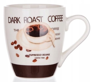 KUBEK NA KAWĘ espresso 2szt 240 ml COFFEE herbatę napoje prezent do pracy