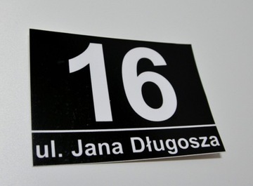 НАКЛЕЙКА на почтовый ящик НОМЕР ДОМА с номером