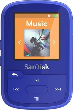 Odtwarzacz MP3 Clip Sport Plus 32GB niebieski