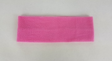 518 OPASKA z polaru polarowa szer. 8 cm ROŻOWA
