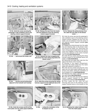 CITROEN XSARA 1.9 DIESEL (97-00) OPIS NAPRAWY