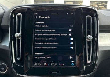 Volvo XC40 Crossover Facelifting 2.0 B4 197KM 2022 Volvo XC 40 B4 Core R-Design Pack, Tempomat, Kamera, HK, Podgrzewane fotel, zdjęcie 30