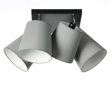 Nowoczesna Lampa Sufitowa Abażur Stożek E27 LED