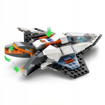 LEGO CITY 60430 MIĘDZYGWIEZDNY STATEK KOSMICZNY PREZENT