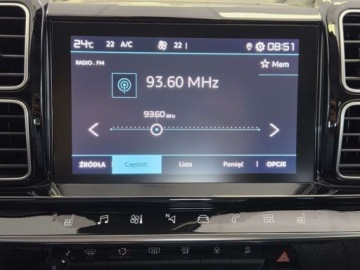 Citroen C5 Aircross I SUV Facelifting 1.5 BlueHDi 131KM 2023 Citroen C5 Aircross 1.5 BlueHDi Max EAT8 130KM SalonPL Gwrancja Dealer Vat, zdjęcie 15