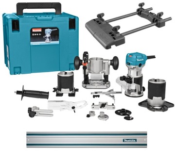 MAKITA Frezarka RT0702CX2J 710W ADPTER SZYNA XXL