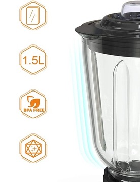 Homgeek HAT-9839DL 700 Вт кувшинный блендер