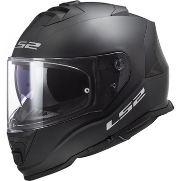KASK MOTOCYKLOWY INTEGRALNY LS2 FF800 STORM II SOLID MATT BLACK CZARNY XS