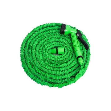 ГИБКИЙ САДОВЫЙ ШЛАНГ, СОЕДИНИТЕЛИ ДЛЯ ПИСТОЛЕТА, 75М