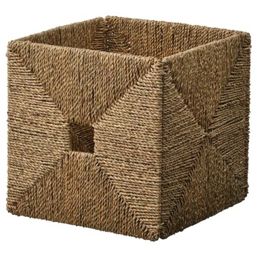 IKEA KNIPSA kosz trawa morska 32x33x32 cm