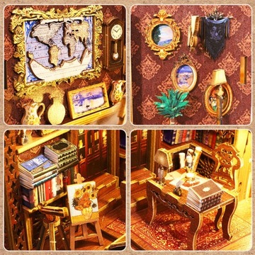 Деревянные подставки для книг 3D-пазлы