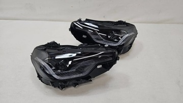 LAMPA PRZÓD PRAWA LEWA BMW M2 G42 FULL LED SHADOW BLACK 8083635 8083636