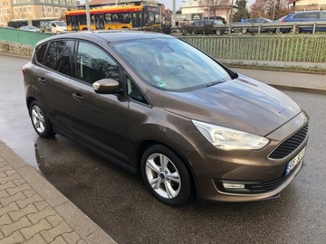 Ford C-MAX II Grand C-MAX Facelifting 1.0 EcoBoost 125KM 2016 FORD C-MAX BEZWYPADKOWY IDEALNY STAN JAK NOWY TYLKO 65 TYS KM Z NIEMIEC, zdjęcie 2