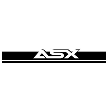 CAR STYLING 140CM * 18CM PRO MITSUBISHI ASX NÁLEPKA