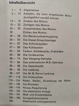 Reparaturanleitung Mercedes W115 200D ремонтная книга - инструкция по ремонту Я ремонтирую