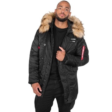 Kurtka Alpha Industries N3B Airborne 188141 Czarna