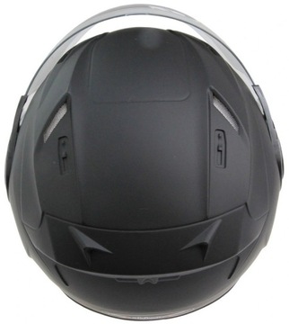 МОТОЦИКЛЬНЫЙ ШЛЕМ ОТКРЫТЫЙ КОВРИК ДЛЯ СКУТЕРА ЧОППЕР Черный цвет со СТЕКЛОМ M