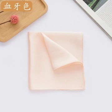 Natural 35cm Pure Silk Mans Pocket Square Handkerchief 100% Mulberry Silk