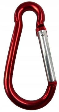 Karabińczyk aluminiowy kolor 60 mm