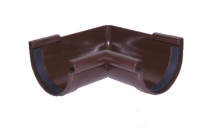 Narożnik Wewnętrzny Rynny 130 Profil Brąz