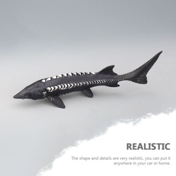 Пластиковая фигурка морских животных, китайский осетр.