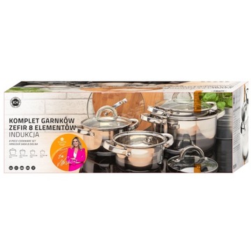 НАБОР КОРЗИН, набор из 4 НЕРЖАВЕЮЩИХ КОРЗИН, ИНДУКЦИЯ, рекомендовано EWA WACHOWICZ