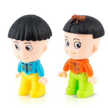 KLOCKI MAGNETYCZNE EDUKACYJNE KONSTRUKCYJNE UKŁADANKA 3D NAKLEJKI ZESTAW