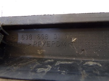 НАКЛАДКА ПЕРЕДНЕГО ОКНА MERCEDES VITO W638 6386980179
