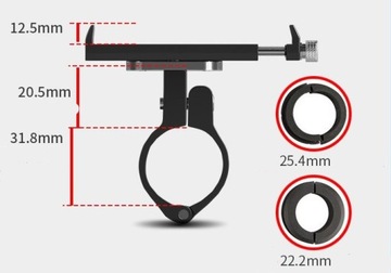 Велосипедный держатель для телефона GUB G-85 SL