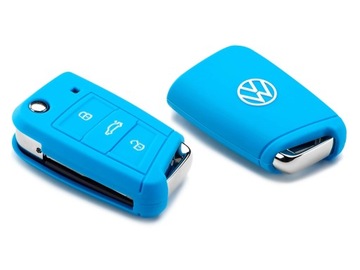 ETUI SYLIKON NA KLUCZE PILOT VW NIEBIESKIE JASNE 000087012AN3H1