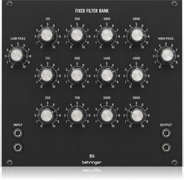 Модуль синтезатора Behringer 914 FIXED FILTER BANK