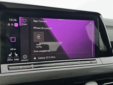 Volkswagen Golf VIII GTI 2.0 TSI 245KM 2021 Volkswagen Golf Panorama, Lane Assist, ACC, Lane Assist, LED, Keyless, Navi, zdjęcie 18