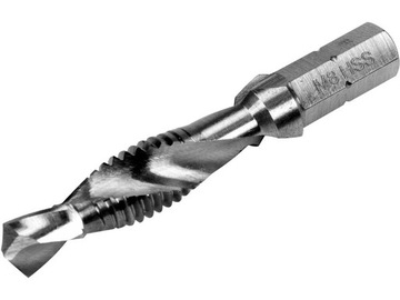 СВЕРЛО YATO M8 1,25 мм с шестигранником 1/4, СТАЛЬ HSS