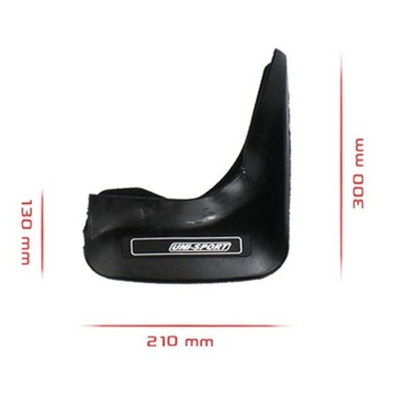 Крылья Универсальные передние крылья, черные.