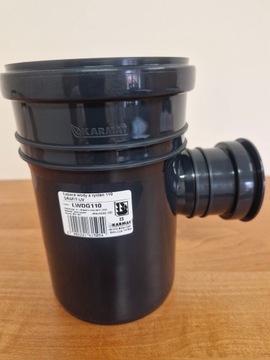 Łapacz wody deszczowej Zbieracz deszczówki z rurą odprowadzającą -UV grafit